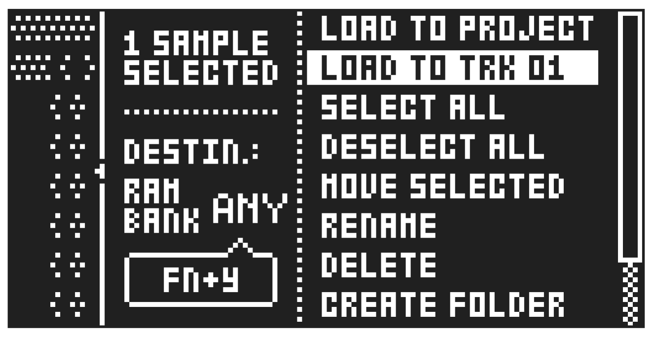 13.3 ASSIGNING A SAMPLE TO A TRACK FROM THE +DRIVE — figure 1