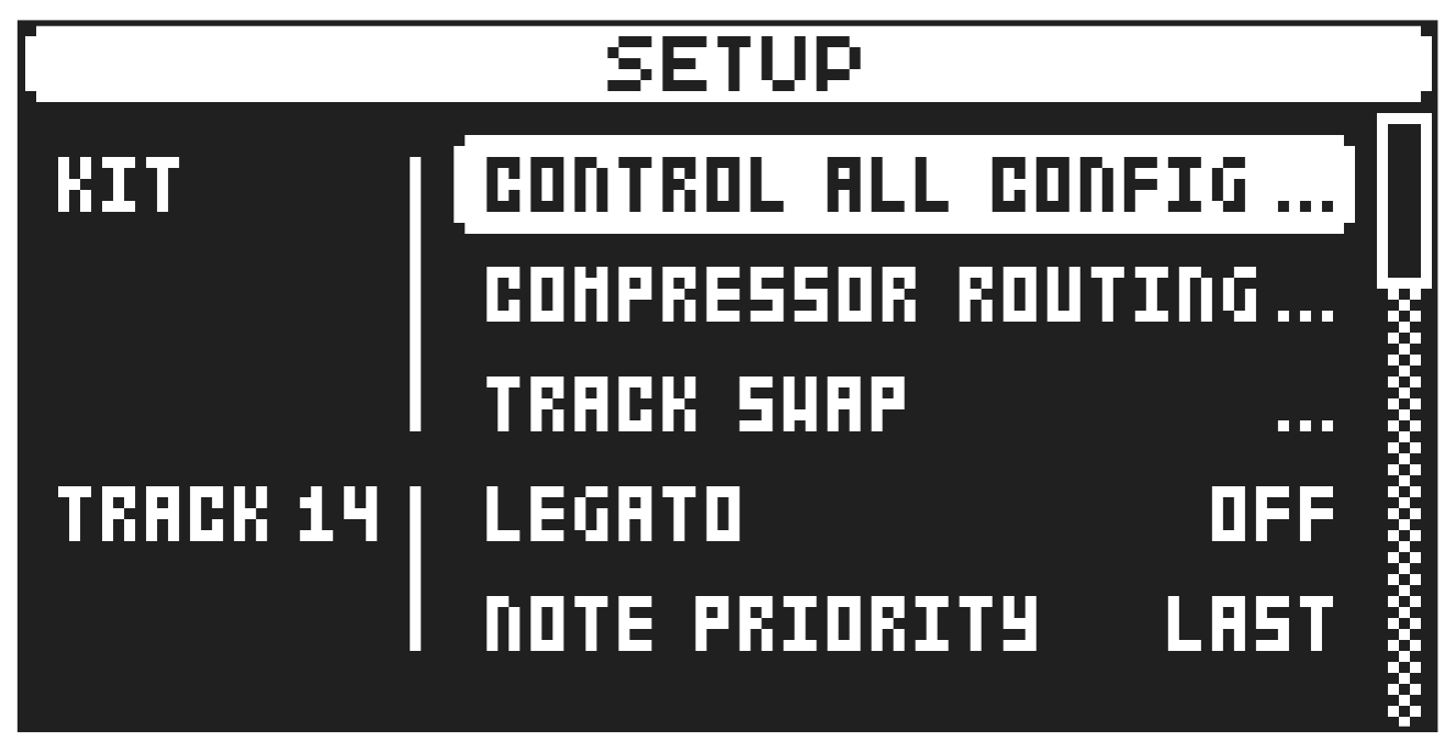 9.8 THE SETUP MENU — figure 1