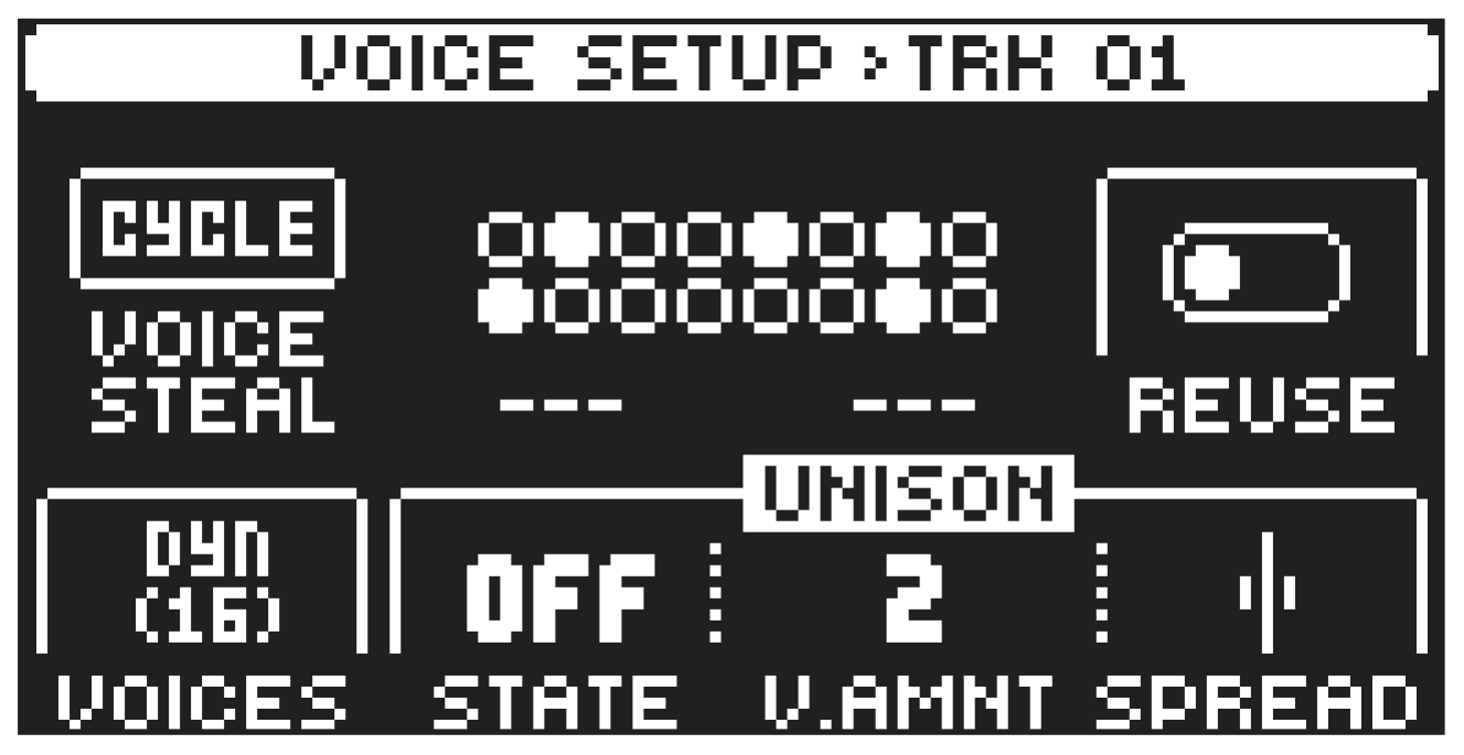10.7 VOICE SETUP MENU — figure 1