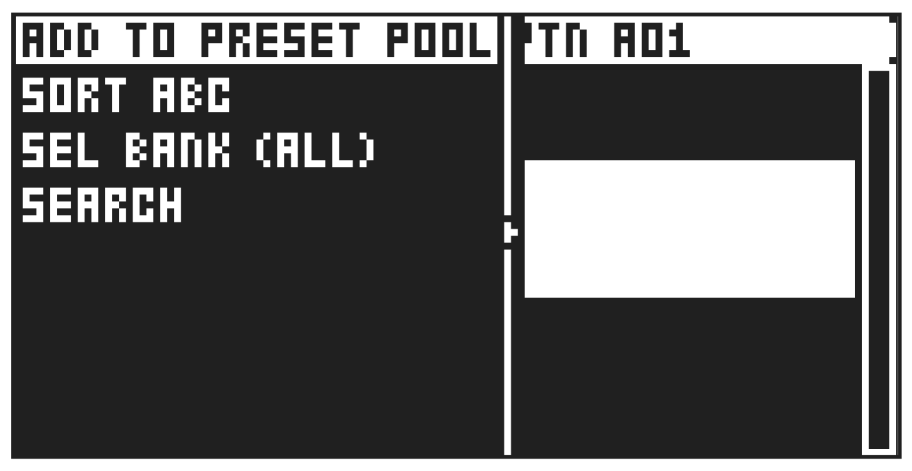 9.2 PRESET/KIT MENU — figure 6