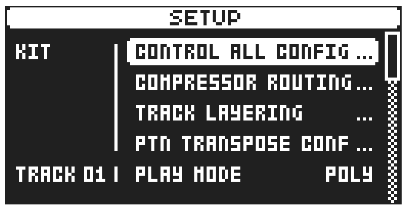 9.6 THE SETUP MENU — figure 1