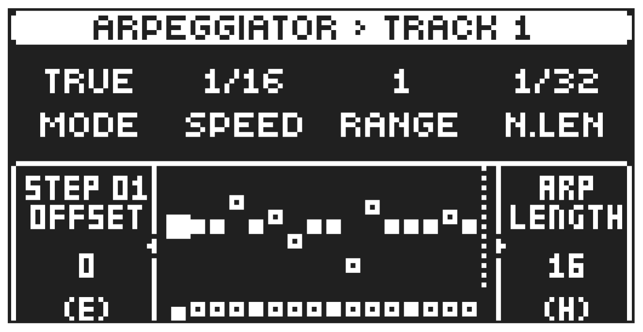 9.7 ARPEGGIATOR MENU — figure 1