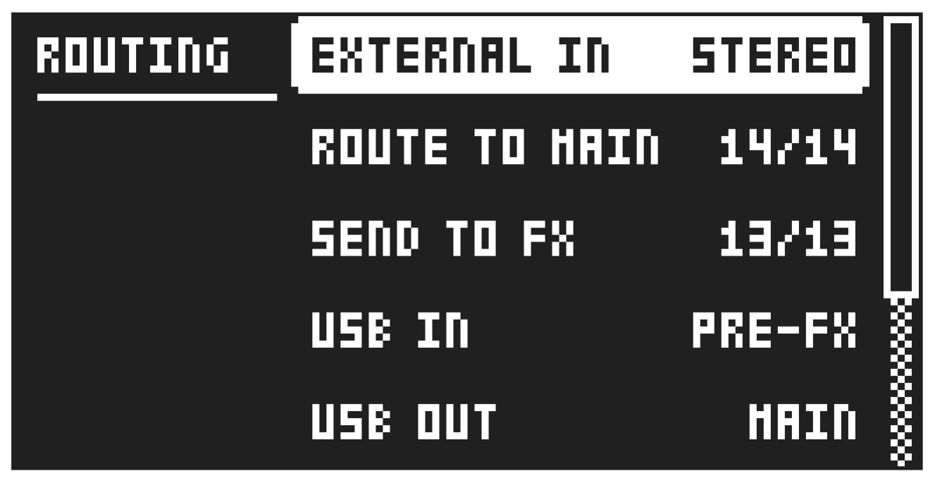 14.6 AUDIO ROUTING (GLOBAL) — figure 1