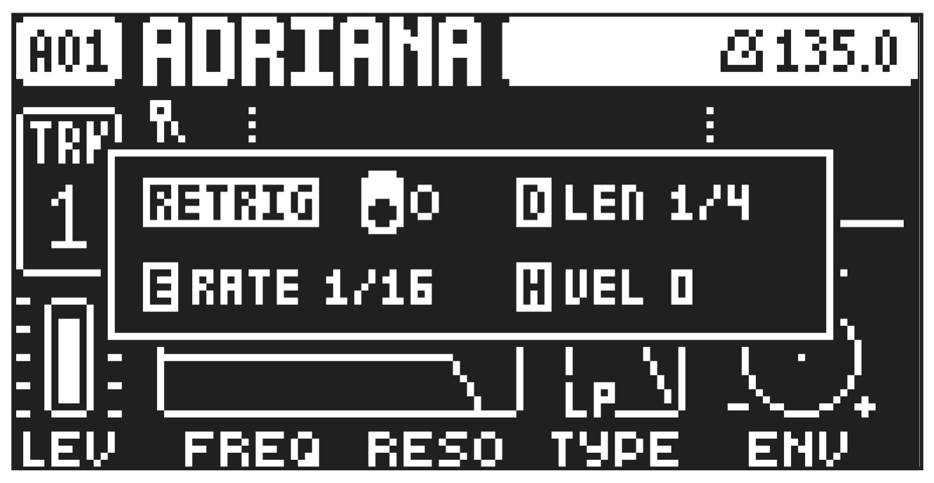 9.6 RETRIG MENU — figure 1