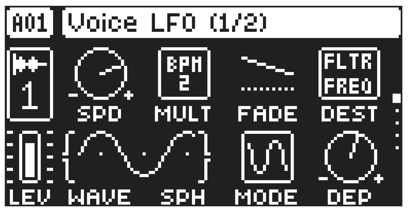 12.12 MOD PAGE 1 (VOICE LFO 1) — figure 1