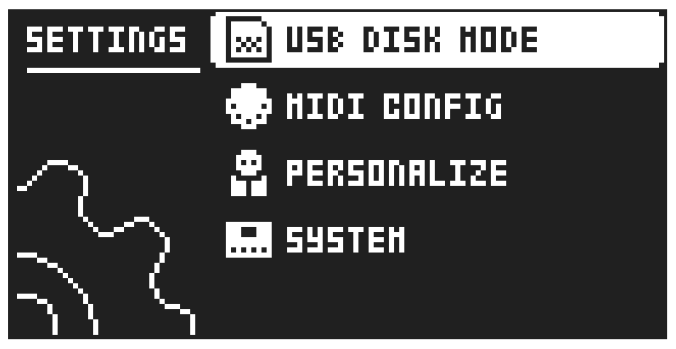 17. SETTINGS MENU — figure 1